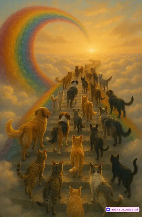 Animate the dogs and cats.