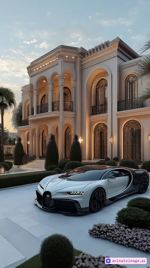 Car accelerating away from a driveway